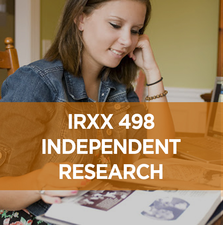 ISXX 498: Independent Research
