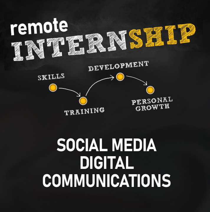 INT499 Remote Internship: Social Media & Digital Comm Asst